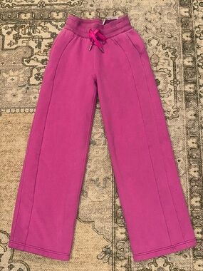 lululemon athletica Scuba Pink Drawstring Waist Sweatpants